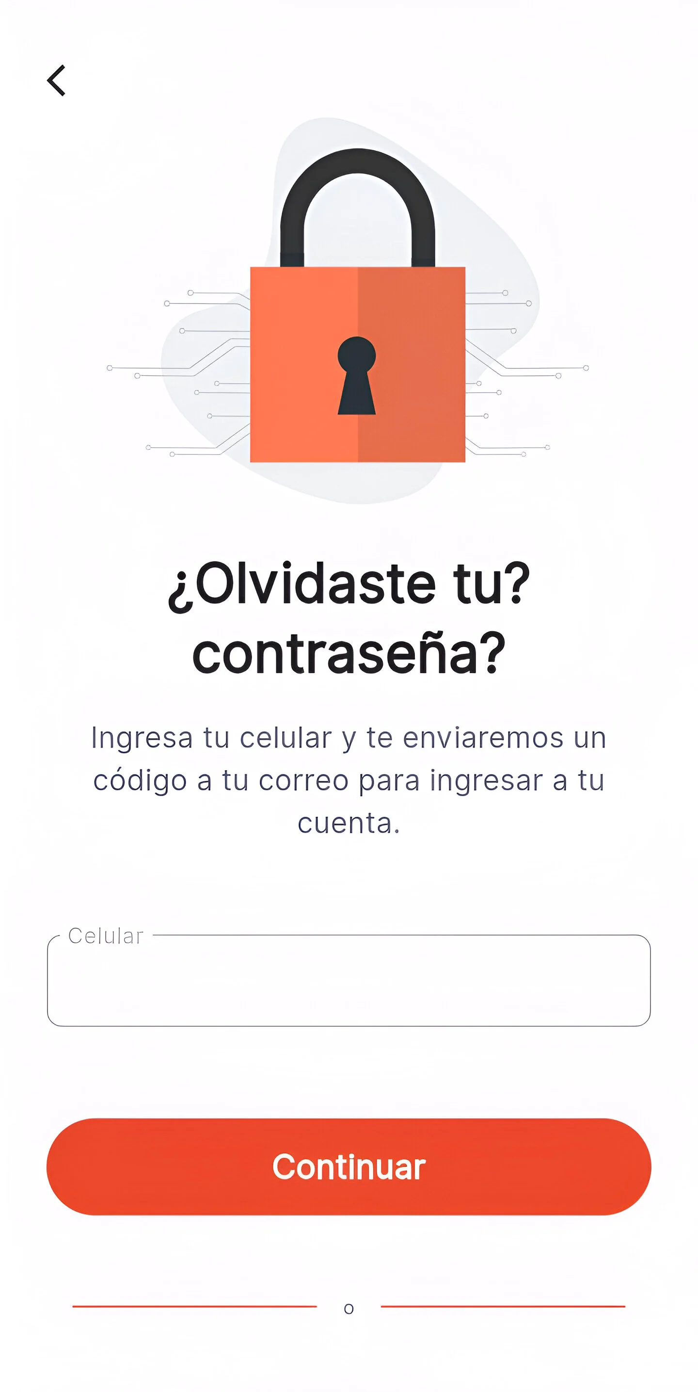 Recuperar contraseña
