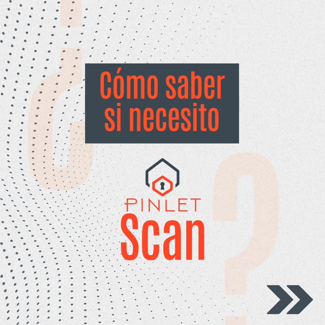 Vista operativa de Pinlet Scan con lectura QR