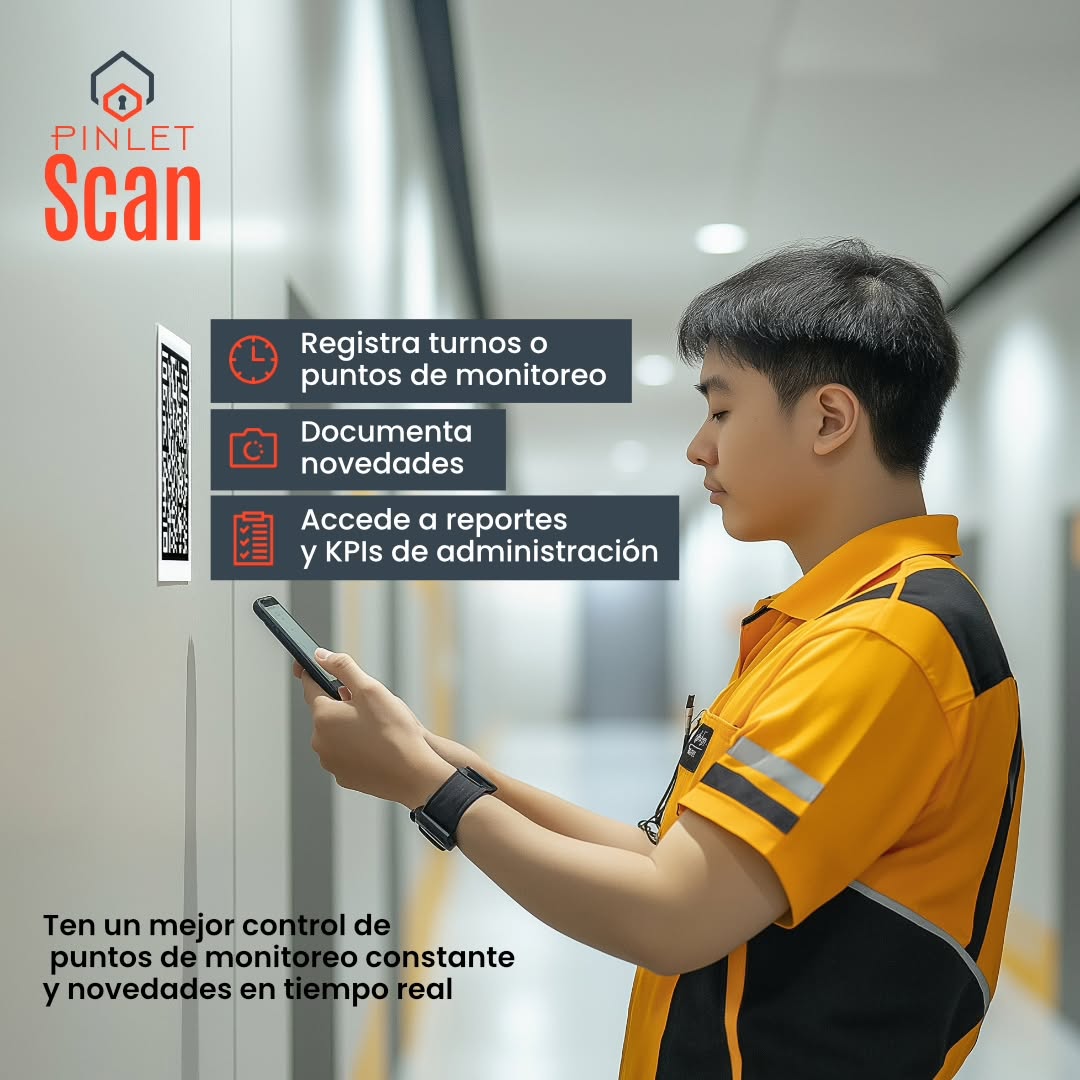 Vista complementaria de seguimiento en Pinlet Scan