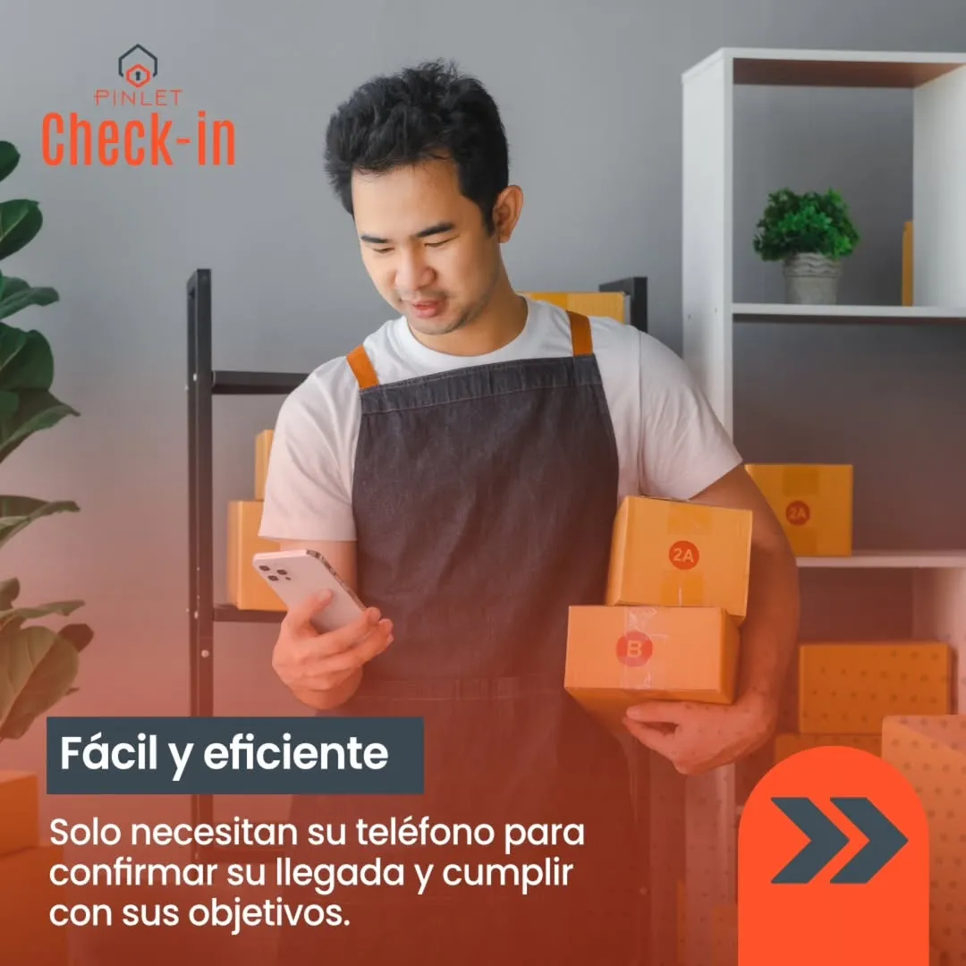 Vista de configuración de Check-In