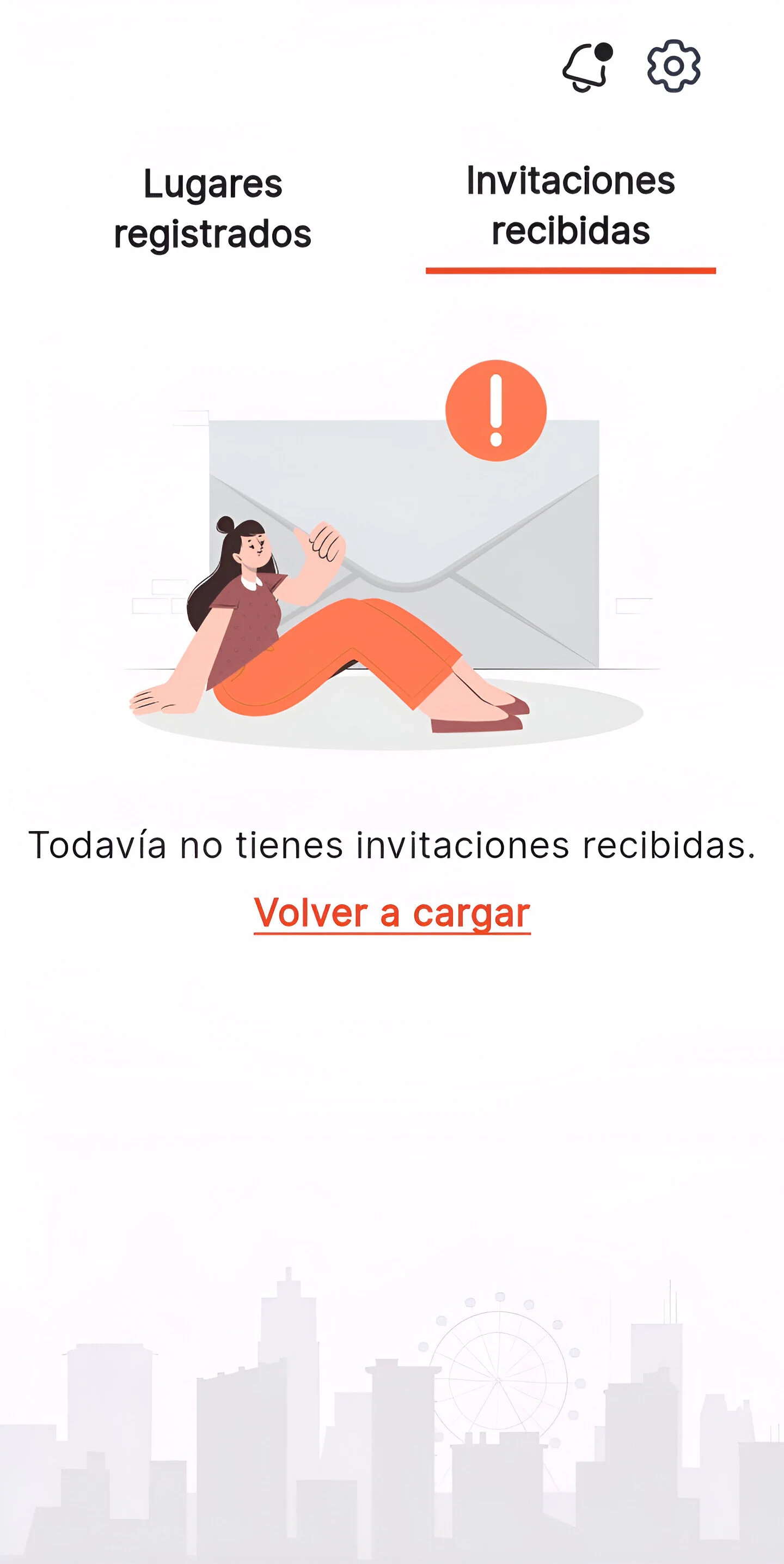 Invitaciones recibidas