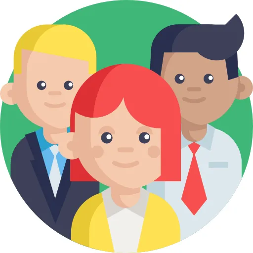 Icono de gestión de personal